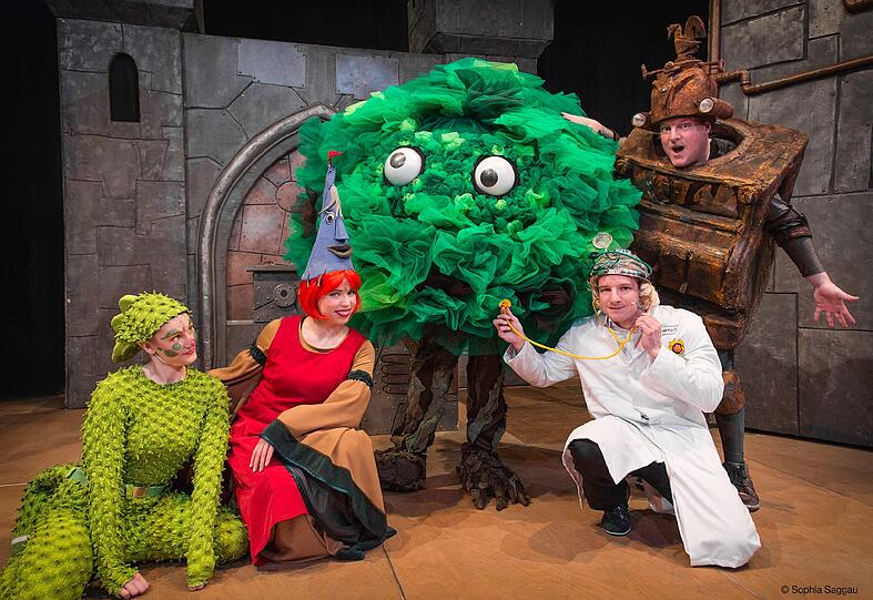 Das Musical &bdquo;Ritter Rost&ldquo; ist zu Gast im Kronebau.