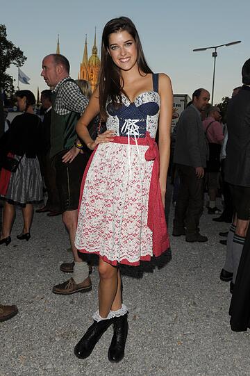 Marie Nasemann: Auch hübsch im Dirndl