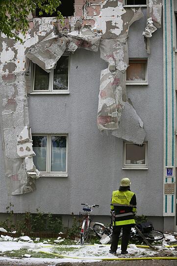 Heftige Explosion in Berg am Laim. Die Bilder!