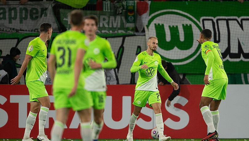 Der VfL Wolfsburg schmiss Pokalverteidiger RB Leipzig aus dem Wettbewerb.