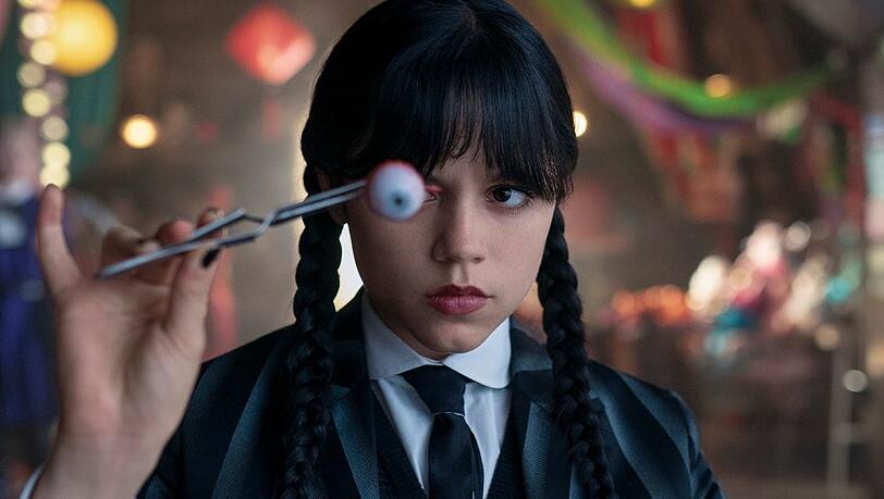 Jenna Ortega als Wednesday Addams in "Wednesday".