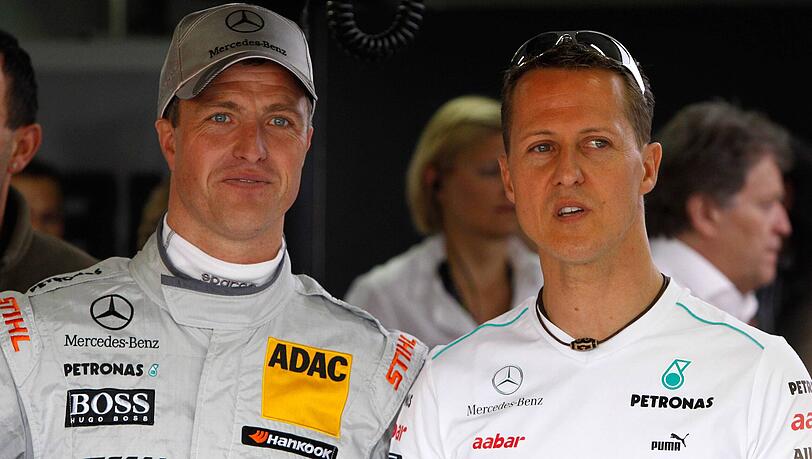 Neun Jahre lang fuhren Ralf und Michael Schumacher zeitgleich in der Formel 1. Neun Jahre lang fuhren Ralf und Michael Schumacher zeitgleich in der Formel 1.