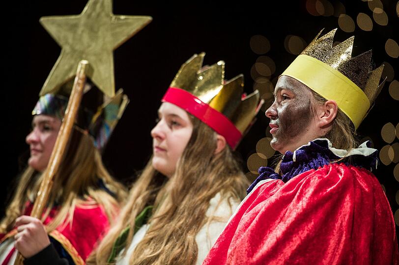Die Sternsinger sammeln Geld für einen guten Zweck.