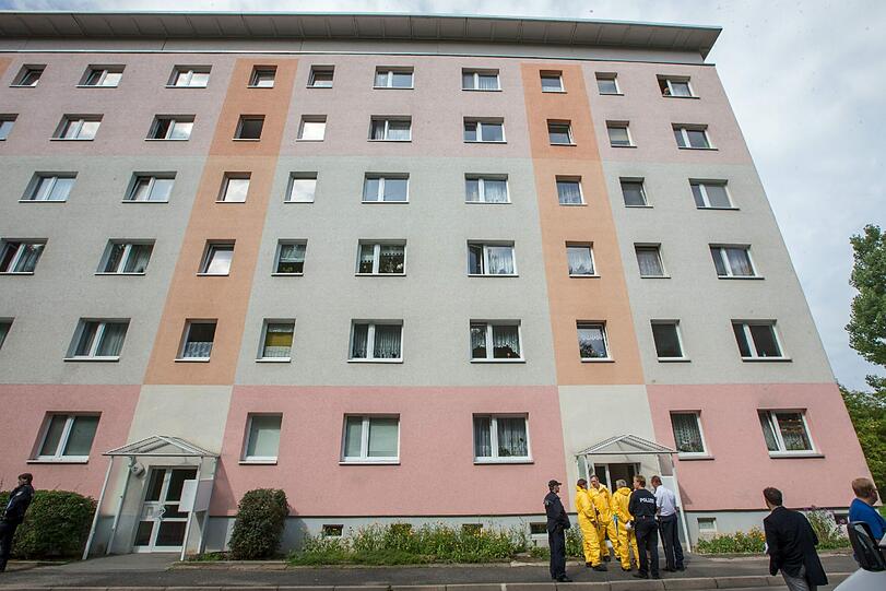 Der Mord an den zwei Kindern ereignete sich in einem 70er-Jahre Wohnblock in Suhl.