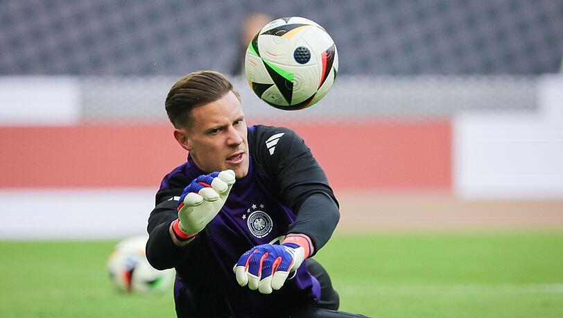 Die neue Nummer eins ist bereit: Marc-André ter Stegen beim Training.
