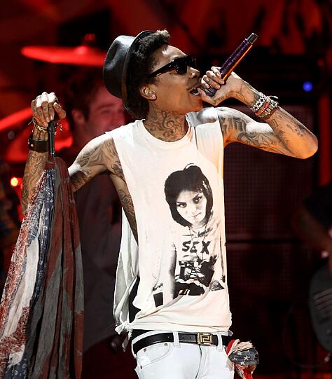 Ein musikalisches Highlight war Wiz Khalifa - seit 2006 ist der US-Rapper groß im Geschäft. Mit seinem neuen Album "Rolling Papers" schaffte er es soagr auf den 2. Platz der Billboard-Charts.