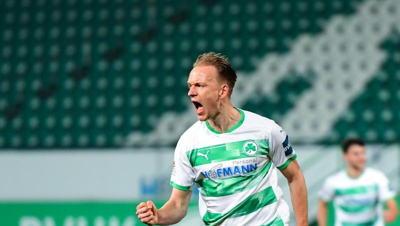 Fürths Havard Nielsen in Aktion.