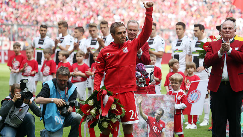 Abschied nehmen hieß 2017 für Philipp Lahm. Die Bayern-Legende beendete in jenem Jahr seine Karriere als Spieler. Abschied nehmen hieß 2017 für Philipp Lahm. Die Bayern-Legende beendete in jenem Jahr seine Karriere als Spieler.