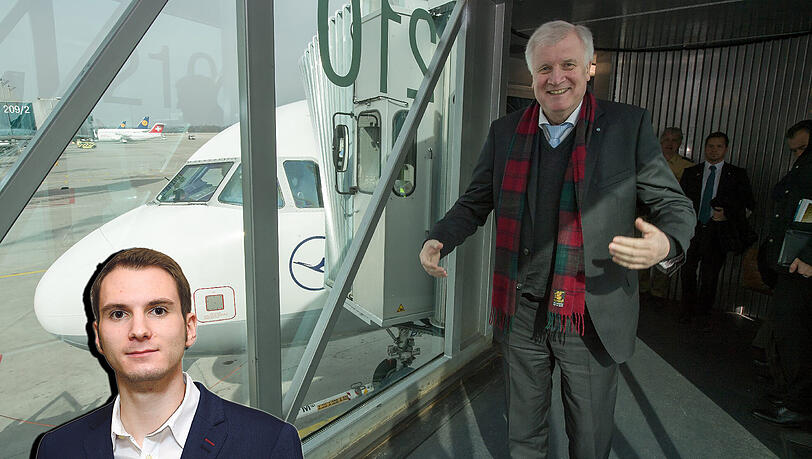 Seehofer auf Reisen. Seehofer auf Reisen.