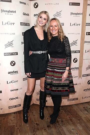 Lena Gercke und Maria Hauser.