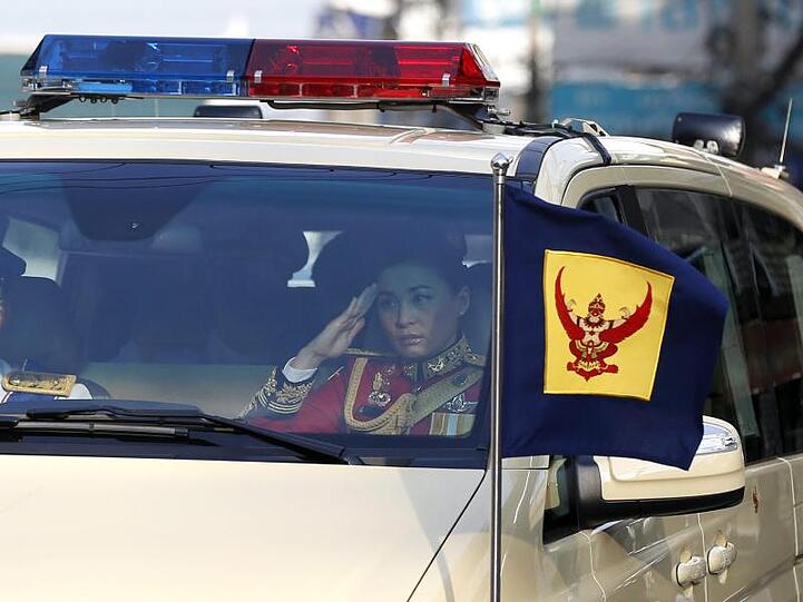 Suthida Vajiralongkorn, Ehefrau von König Maha Vajiralongkorn.