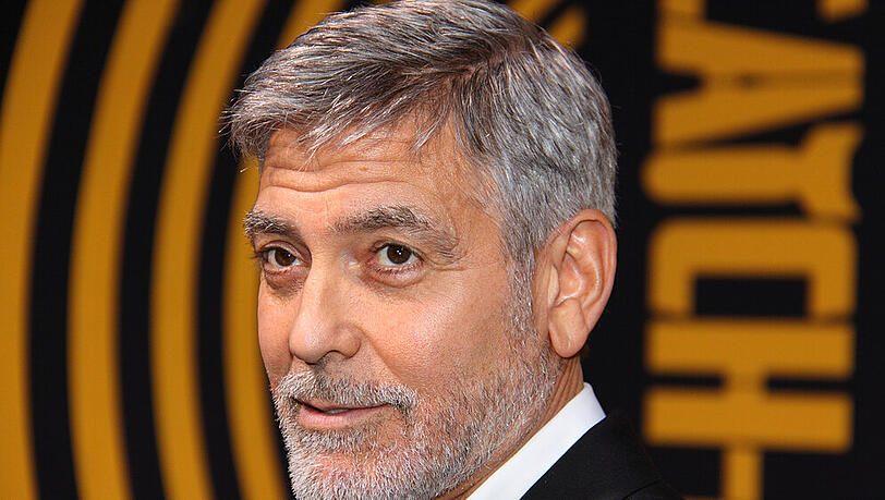 George Clooney bei einem Auftritt in Los Angeles George Clooney bei einem Auftritt in Los Angeles