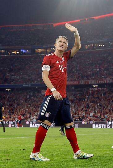 Abschied als Kapitän: Bastian Schweinsteiger.