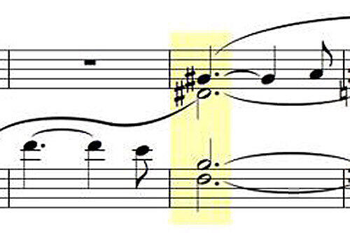 Der korrekte Tristan-Akkord.