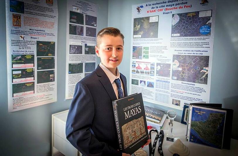 William Gadoury hat mit nur 15 Jahren eine verschollene Maya-Stadt entdeckt