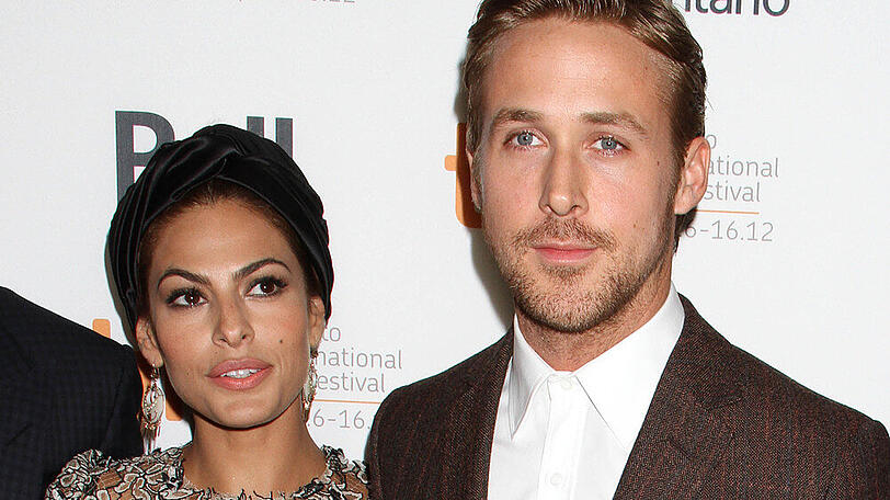 Eva Mendes und Ryan Gosling beim Toronto Film Festival im Jahr 2012