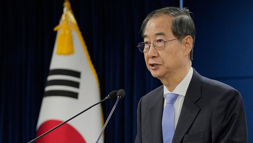 Es wird angenommen, dass Südkoreas Übergangspräsident Han Duck Soo bei den anstehenden Neuwahlen antreten will. (Archivbild)