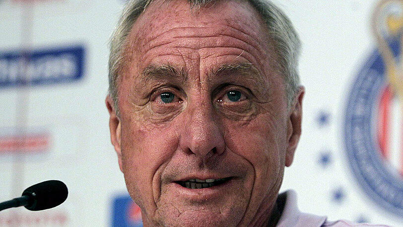 Im Alter von 68 Jahren verstorben: die niederländische Fußball-Legende Johann Cruyff. Im Alter von 68 Jahren verstorben: die niederländische Fußball-Legende Johann Cruyff.