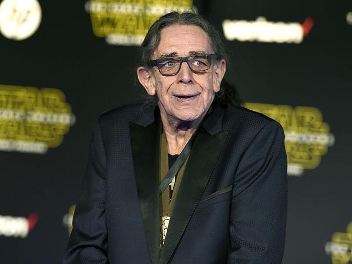 Peter Mayhew bei der Weltpremiere des Films "Star Wars: The Force Awakens".