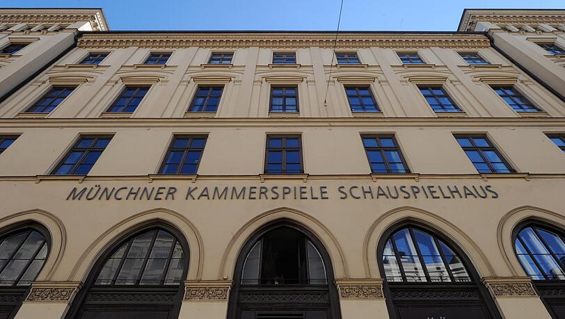 Das Schauspielhaus der Münchner Kammerspiele.