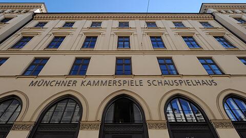 Das Schauspielhaus der Münchner Kammerspiele.