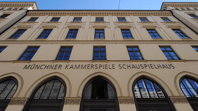 Das Schauspielhaus der Münchner Kammerspiele.