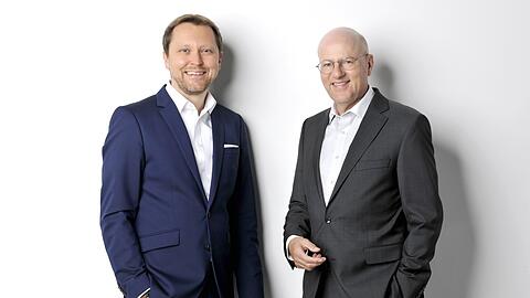 Stefan Rummel (l.) und Reinhard Pfeiffer.