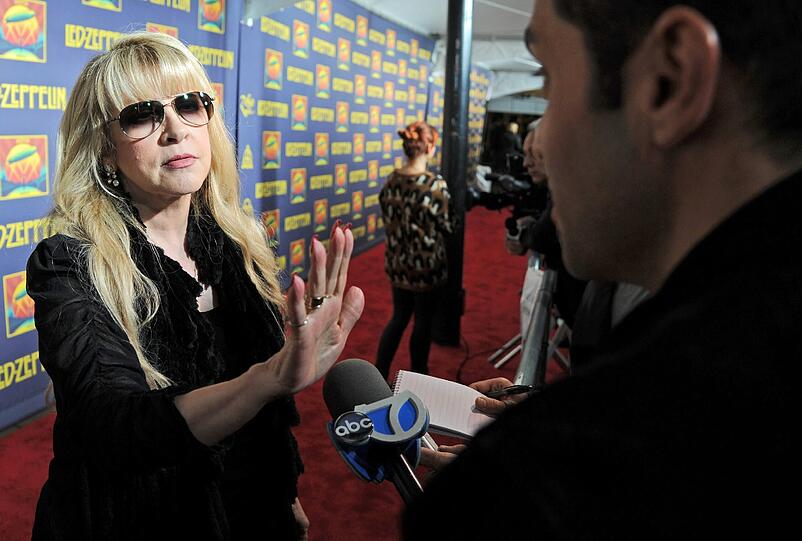 Die amerikanische Singer-Songwriterin Stevie Nicks...