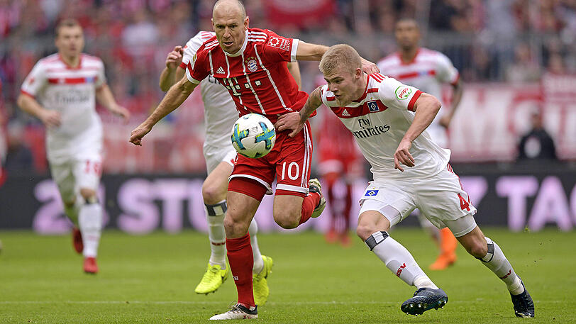 ARJEN ROBBEN NOTE 2
Der Niederländer war am ersten und zweiten Tor beteiligt, dann traf er selbst: Per knallhartem Linksschuss aus 16 Metern sorgte Robben für das 4:0 (55.). Guter Auftritt.