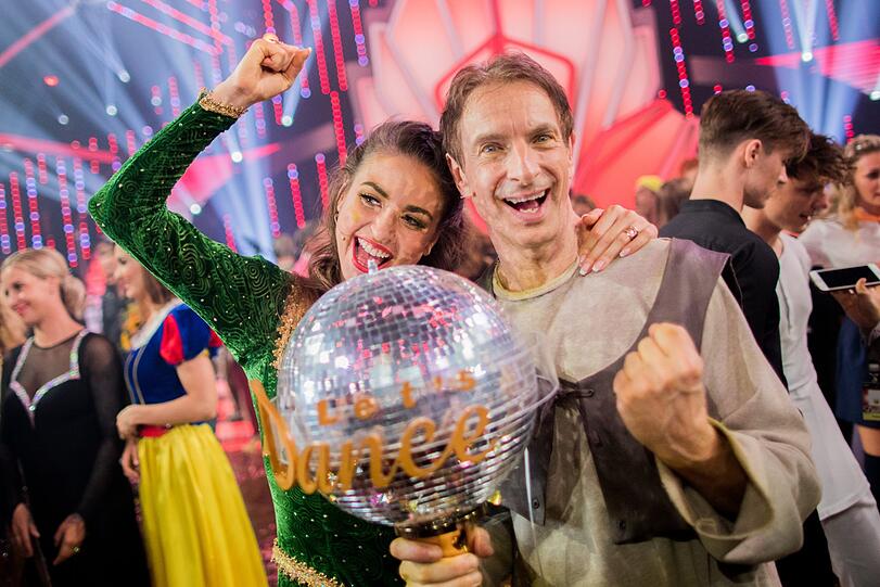 Moderator Ingolf Lück gewann mit Ekaterina Leonova die Staffel im Jahr 2018.