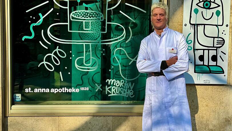 "Wir k&ouml;nnen steigende Kosten nicht ausgleichen": Ludwig Gierstorfer von der St.-Anna- und Ostbahnhof-Apotheke.