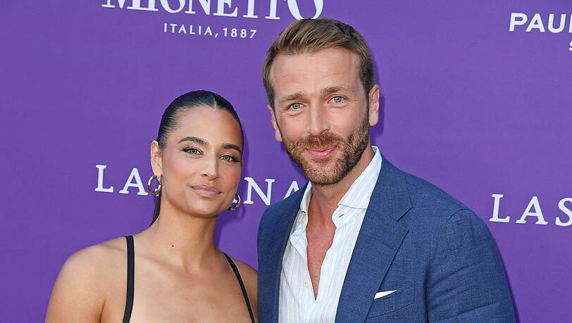 Amira Aly und Christian D&uuml;ren erwarten das erste gemeinsame Kind, wie die Moderatorin nun best&auml;tigte.