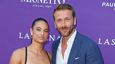 Amira Aly und Christian D&uuml;ren erwarten das erste gemeinsame Kind, wie die Moderatorin nun best&auml;tigte.