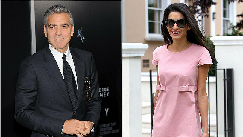 Am Samstag ist es soweit: George Clooney wird seine Amal Alamuddin in Venedig zur Frau nehmen Am Samstag ist es soweit: George Clooney wird seine Amal Alamuddin in Venedig zur Frau nehmen