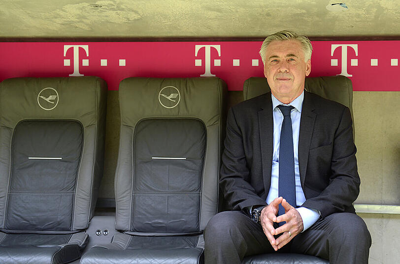 Willkommen in München: Carlo Ancelotti ist zum Wochenbeginn offiziell als neuer Bayern-Trainer vorgestellt worden.