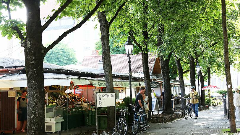 Seit 110 Jahren gibt es ihn - der Elisabethmarkt in Schwabing. Seit 110 Jahren gibt es ihn - der Elisabethmarkt in Schwabing.