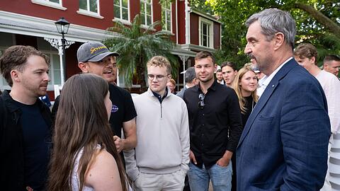 Ministerpräsident Markus Söder (CSU) ist derzeit in Südafrika.