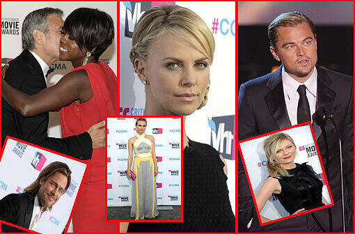Brad Pitt, George Clooney und Charlize Theron. Bei der Vergabe der &bdquo;Critics Choice Movie Awards&ldquo; traf sich die Creme de la Creme aus Hollywood.  Die AZ zeigt die besten Bilder - zum Durchklicken!