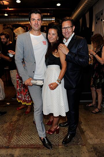 Jonas Grashey, Deborah Neufeld und Robert Pölzer