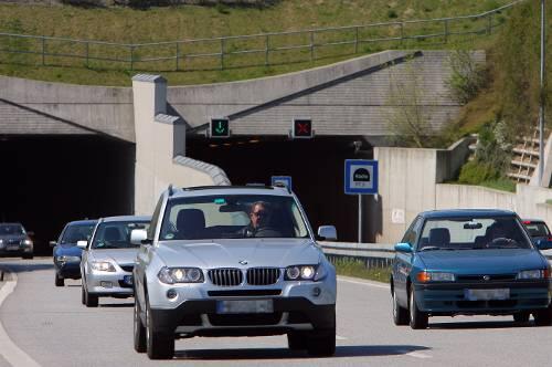 Bekam Bestnoten: Der Warnowtunnel bei Rostock