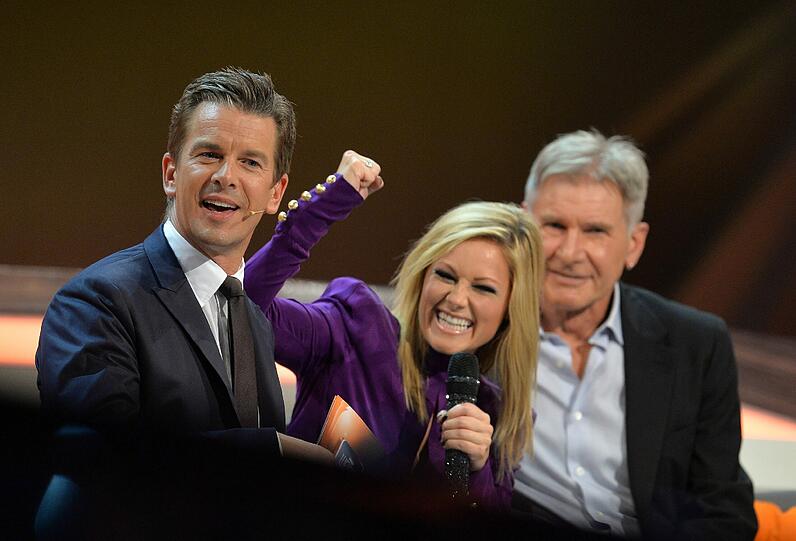 Markus Lanz, Helene Fischer, Harrison Ford