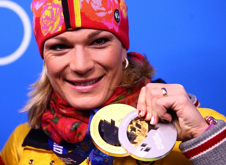 Braucht es große Sportveranstaltungen wie Olympia und WM? Maria Höfl-Riesch würde sicher laut und deutlich "Ja" sagen. Aber was kommt bei der Münchner Runde raus?