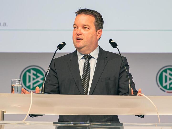 DFB-Schatzmeister Stephan Osnabrügge. Foto: Thomas Boecker/DFB/dpa/Archivbild