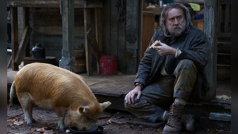 Ein Mann und sein Trüffelschwein: Nicolas Cage in "Pig".
