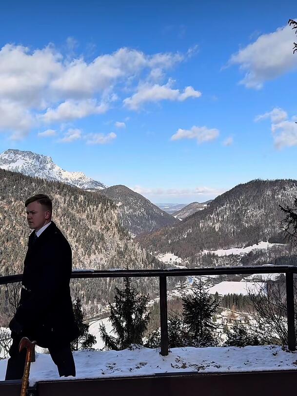 In dieser Ästhetik posiert Tim Schulz um Berchtesgaden. In dieser Ästhetik posiert Tim Schulz um Berchtesgaden.