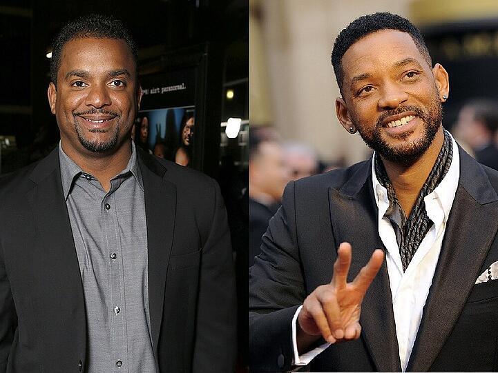 Alte Freunde: Alfonso Ribeiro (li.) und Will Smith