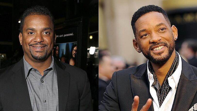 Alte Freunde: Alfonso Ribeiro (li.) und Will Smith Alte Freunde: Alfonso Ribeiro (li.) und Will Smith