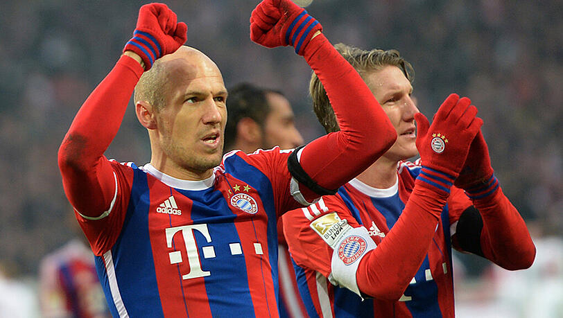 Arjen Robben traf erstmals in der Bundesliga gegen den VfB. Arjen Robben traf erstmals in der Bundesliga gegen den VfB.