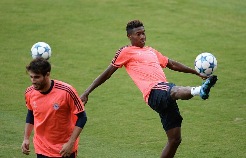 Olympiakos Piräus gegen FC Bayern München: Die Bilder vom Abschlusstraining der Bayern!