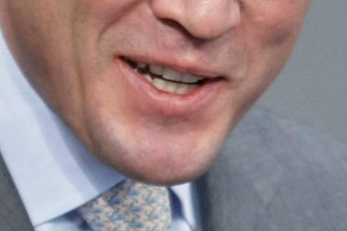 Reden, das kann er.